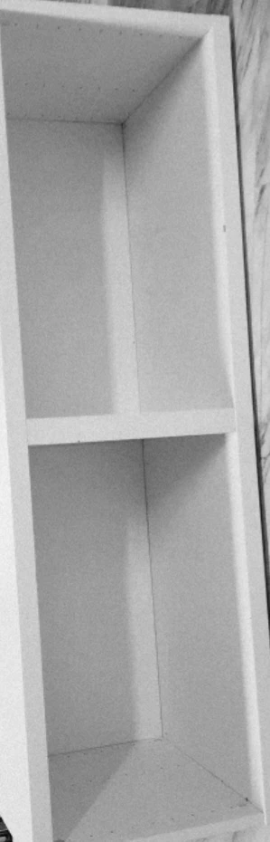 White Shelf Unit - photo 2