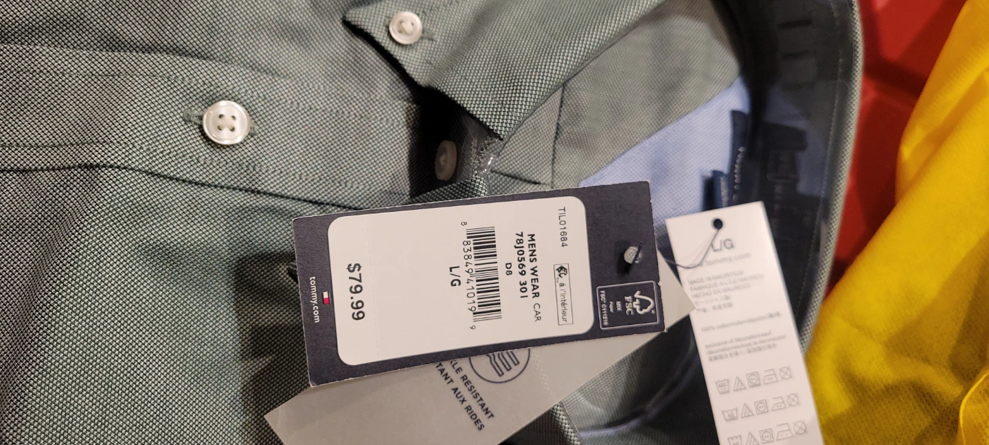 Tommy Hilfiger Men's Dress Shirt - Size L - photo 2