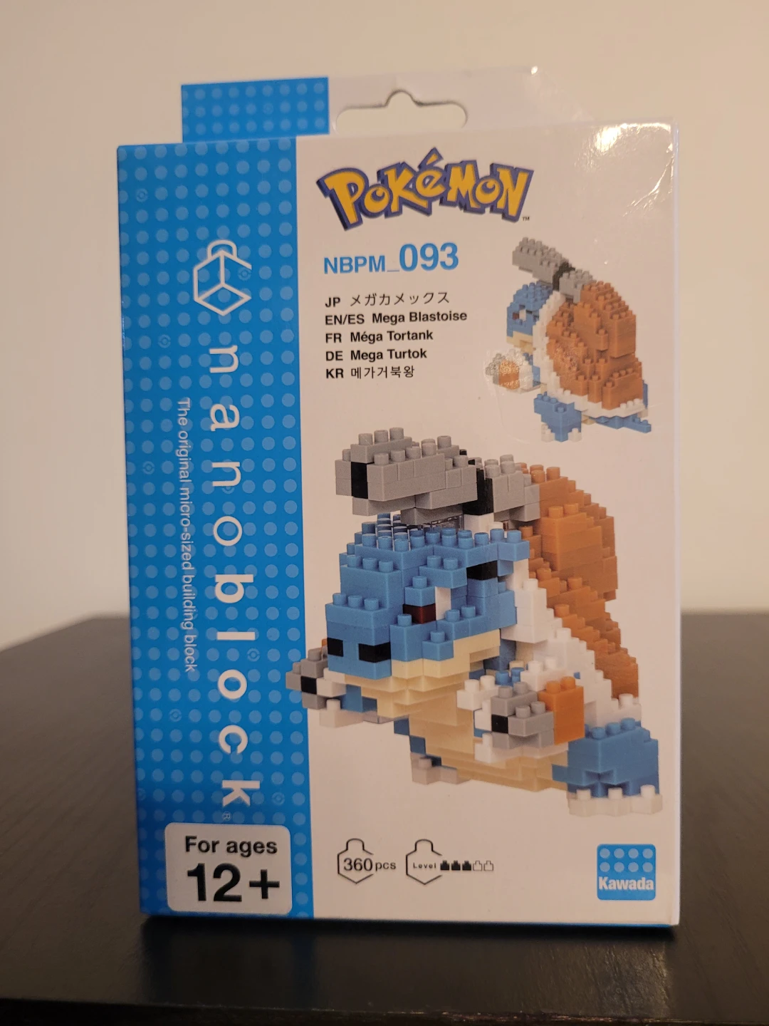 nanoblock Pokemon Blastoise Building Set NBPM_093