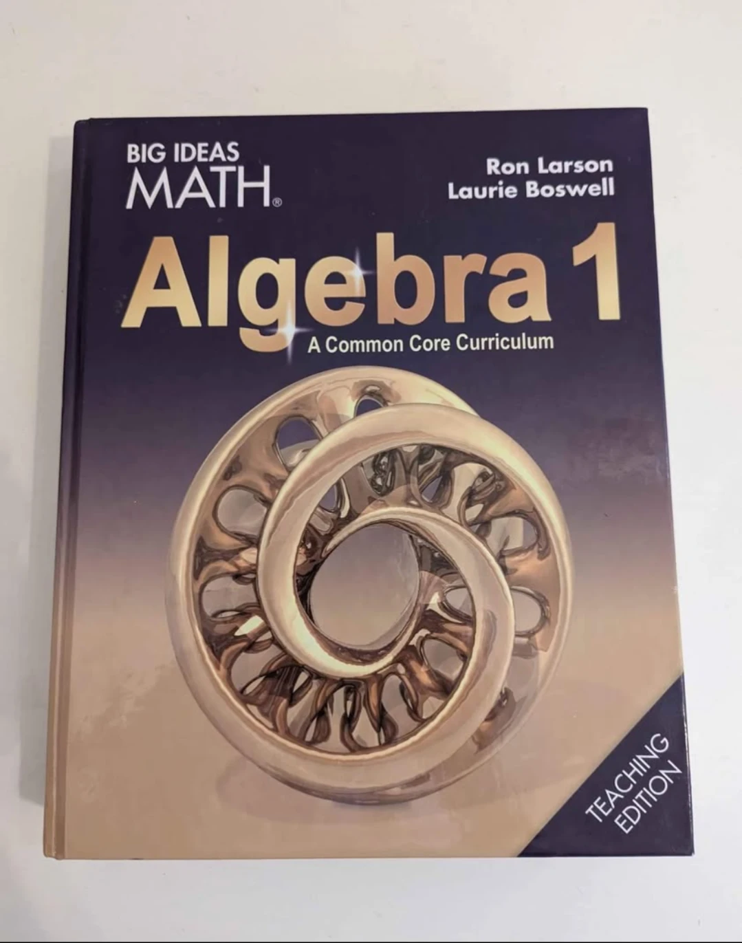 Big Ideas Math Algebra 1 Teaching Edition Textbook