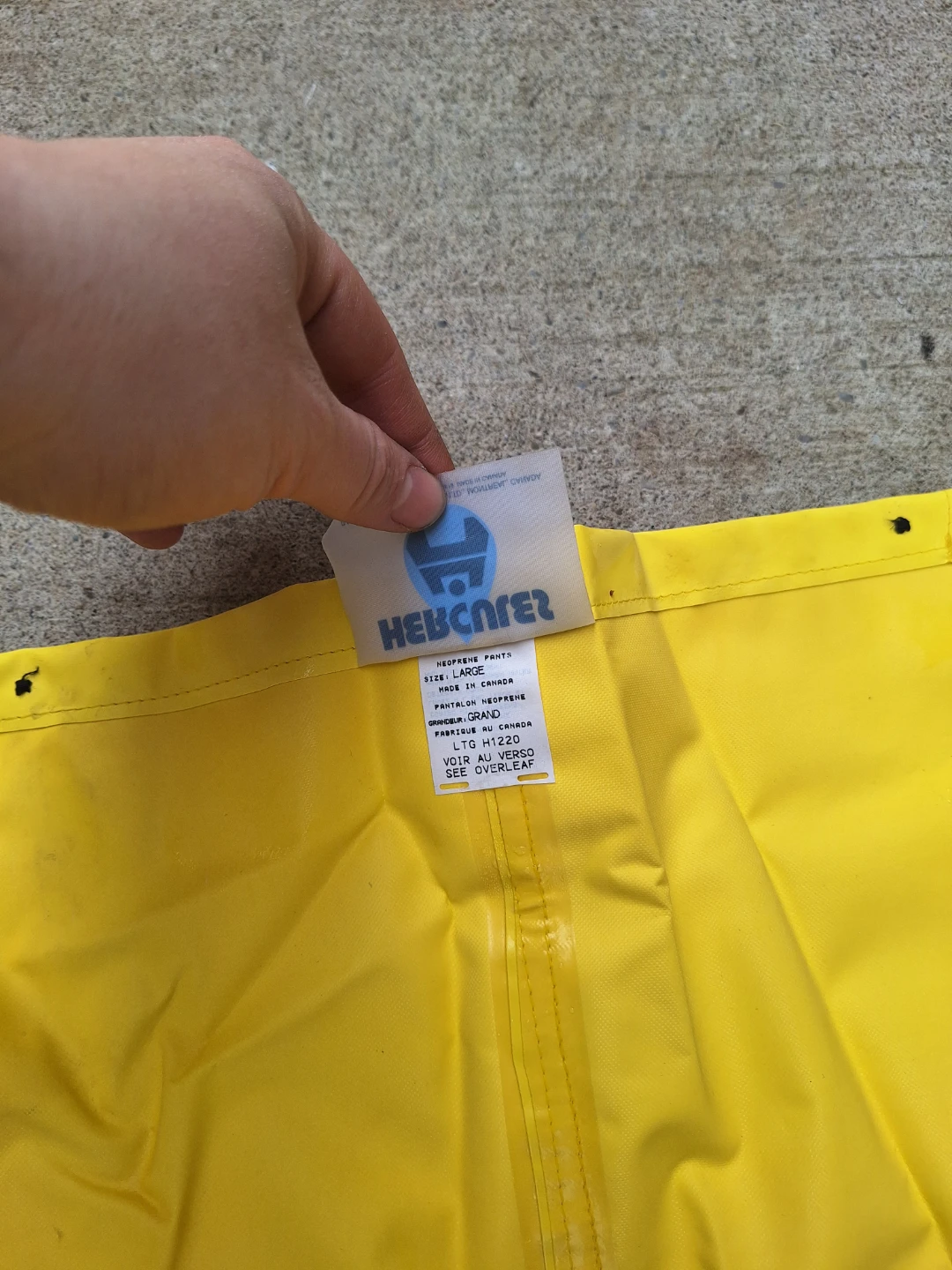 Hercules Yellow Rain Coat & Pants - photo 4