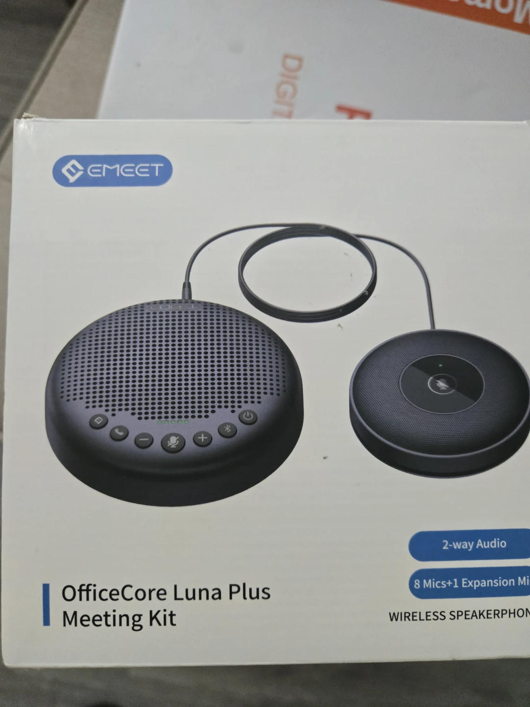 EMEET OfficeCore Luna Plus Meeting Kit Conference Speakerphone - photo 5