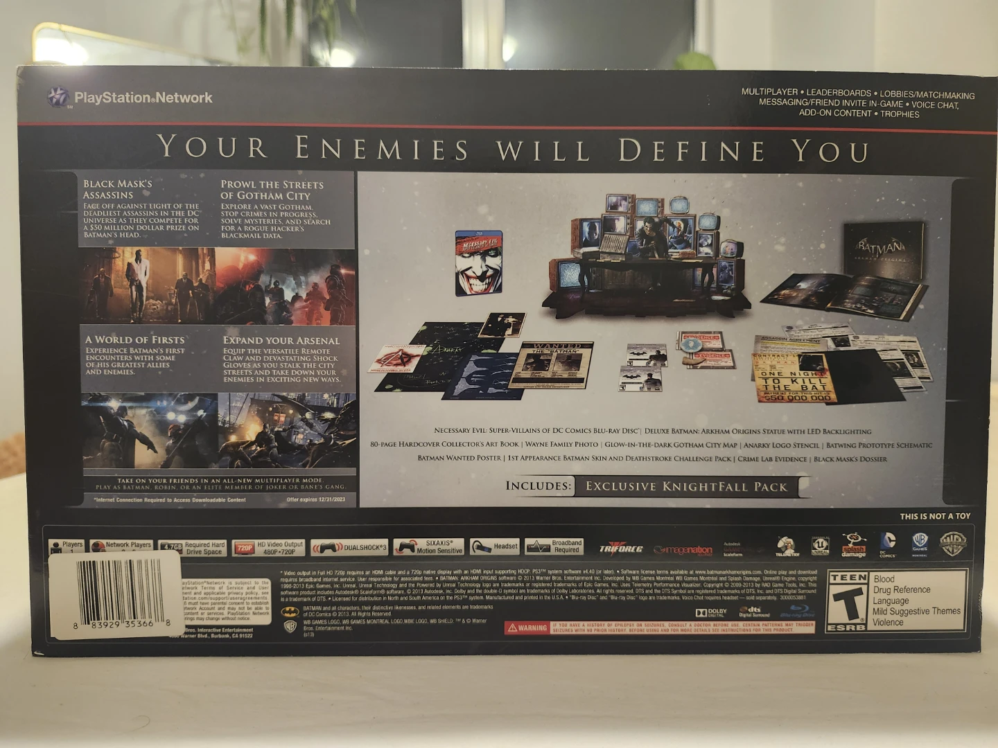 Batman Arkham Origins Collector's Edition PS3 - photo 3