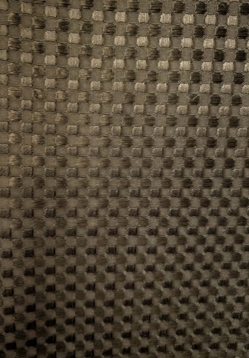 Black waffle shower curtain - photo 2