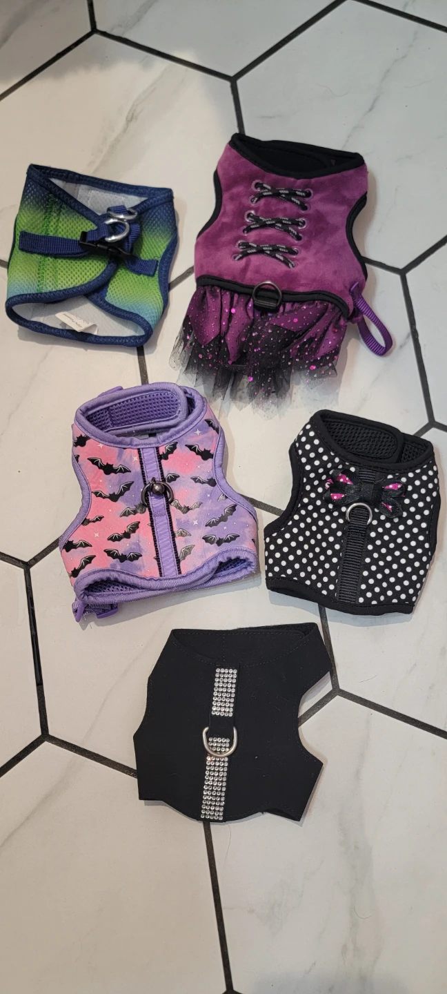 Assorted Pet Harnesses - Size XXSmall
