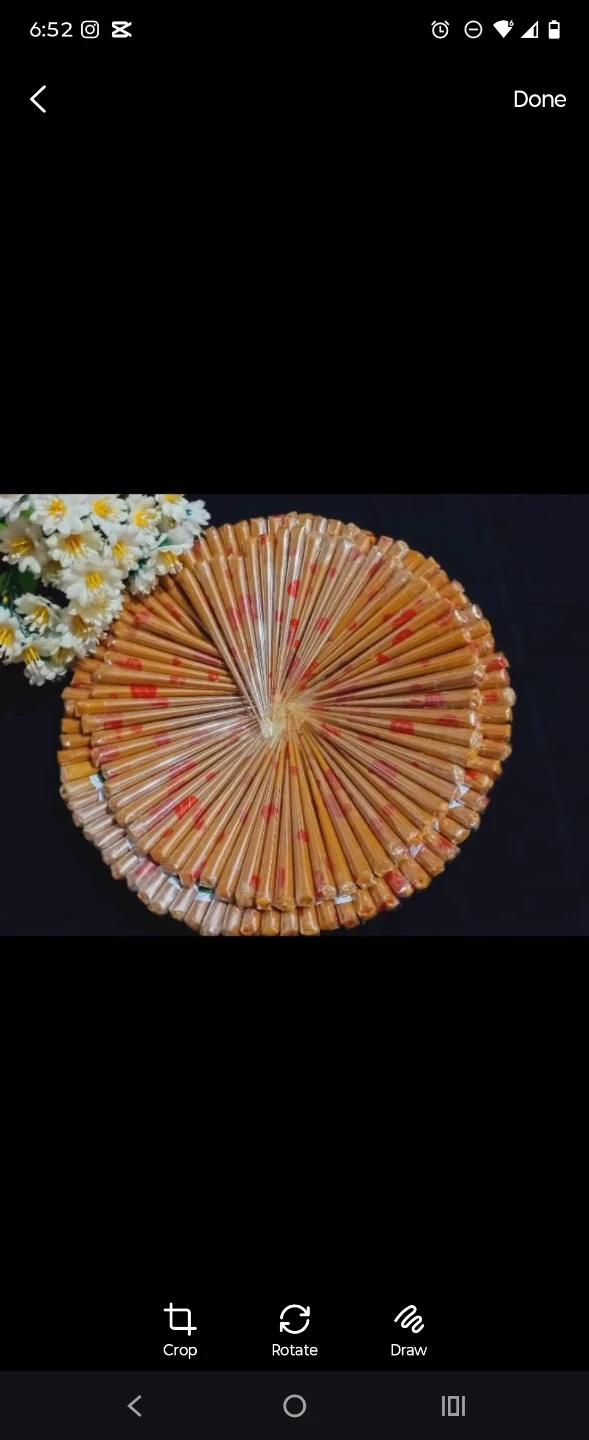 1 LEFT!! NATURAL NAIL HENNA CONE (homemade !)