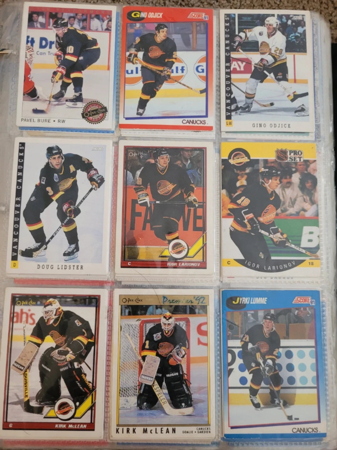 Assorted 1990s Sports Trading Cards - NHL (some NBA, MLB)
