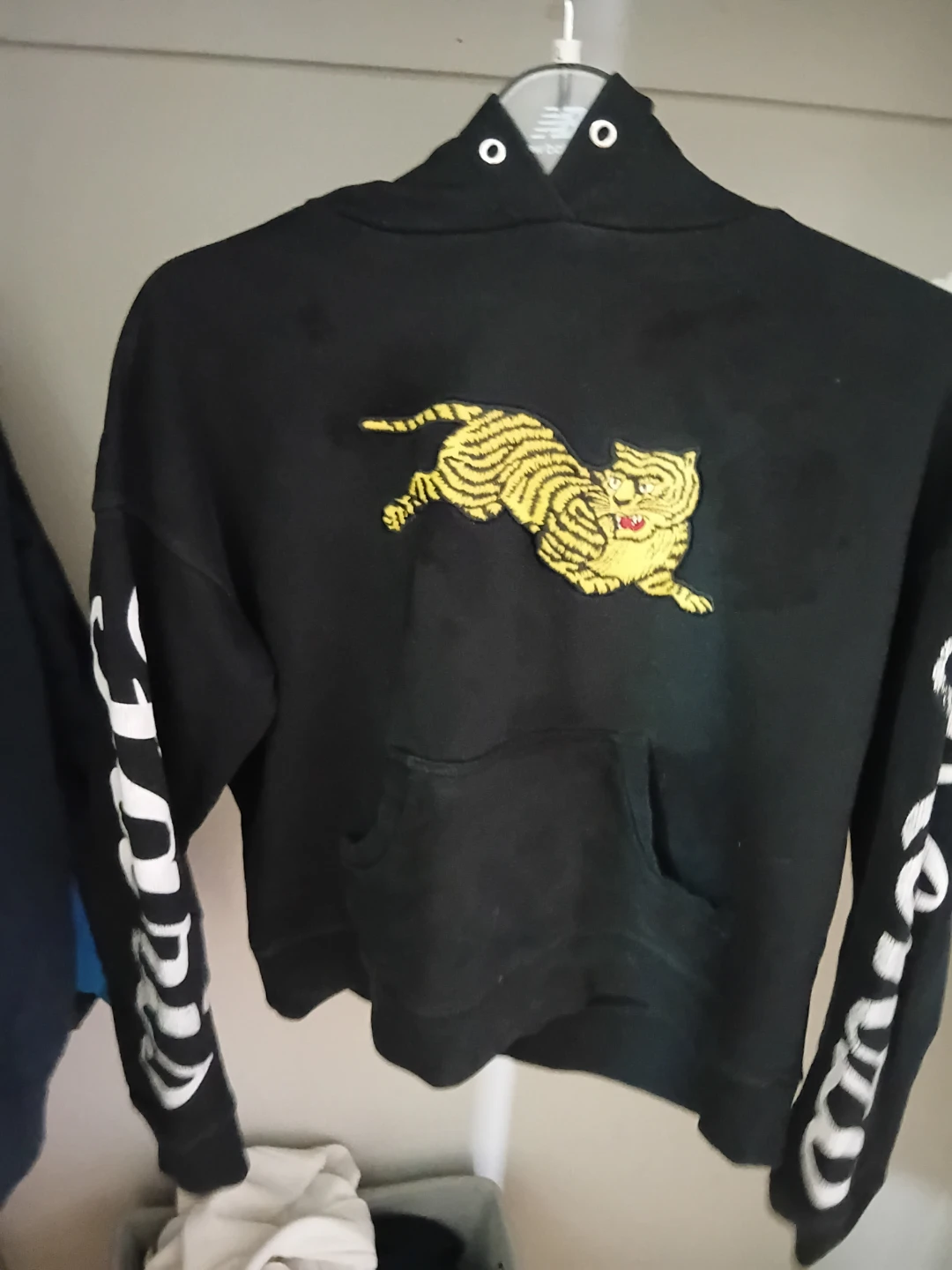 Black Kenzo Tiger Hoodie