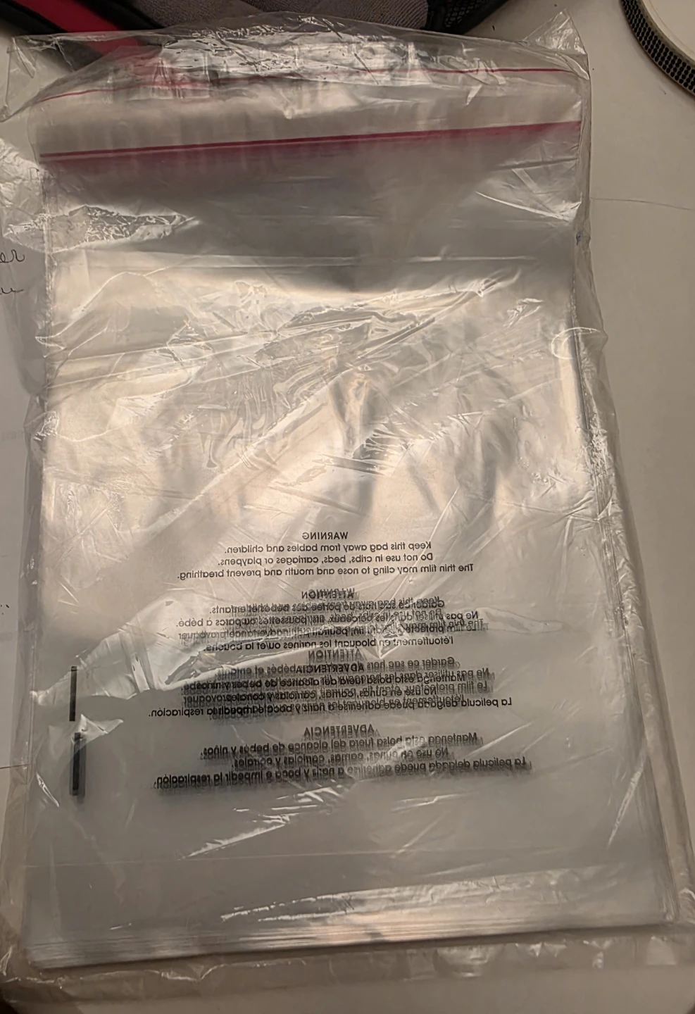 Clear Resealable Plastic Bags - photo 4