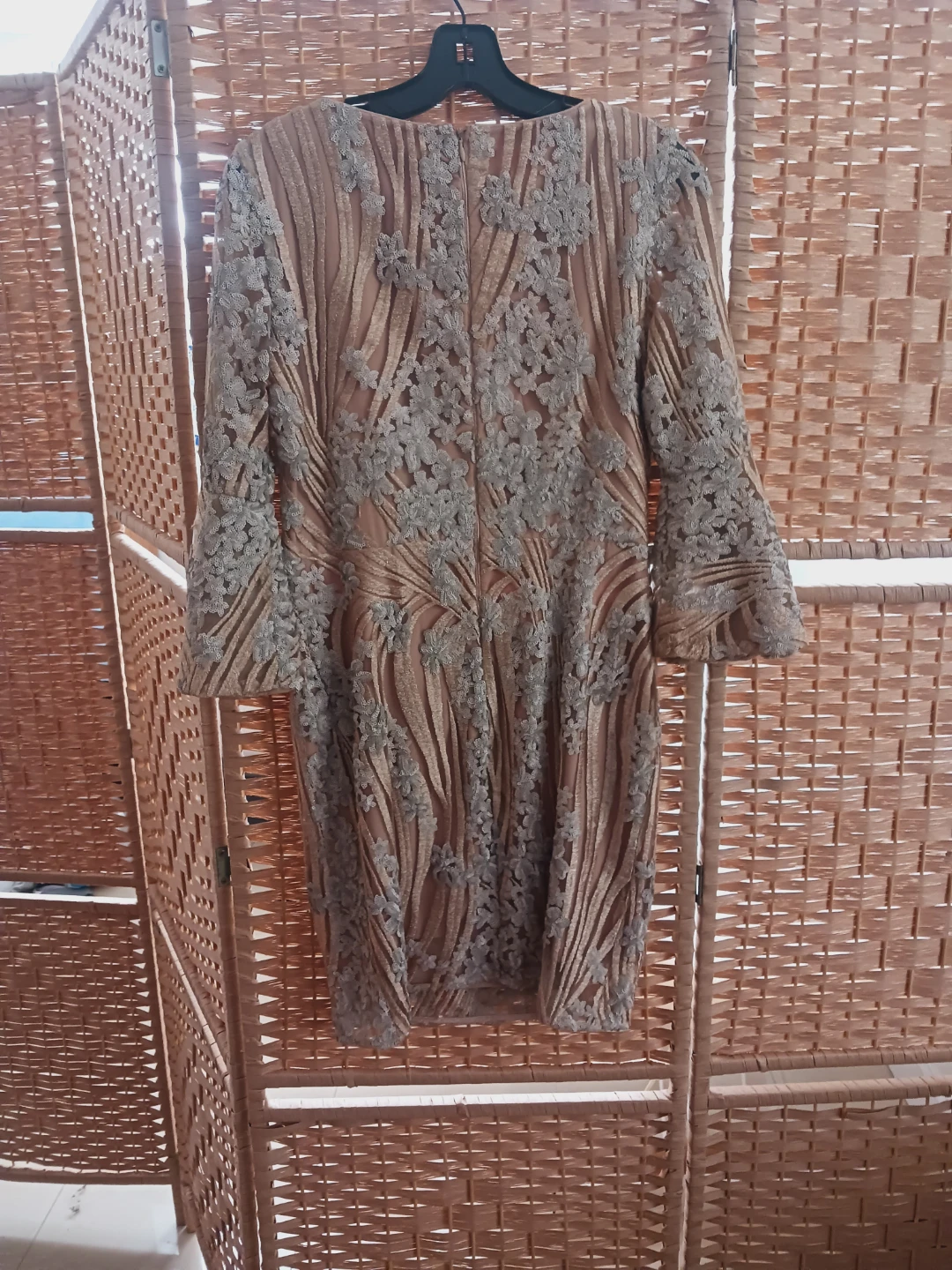 Belle Badgley Mischka Lace Trim Sheath Dress - photo 2