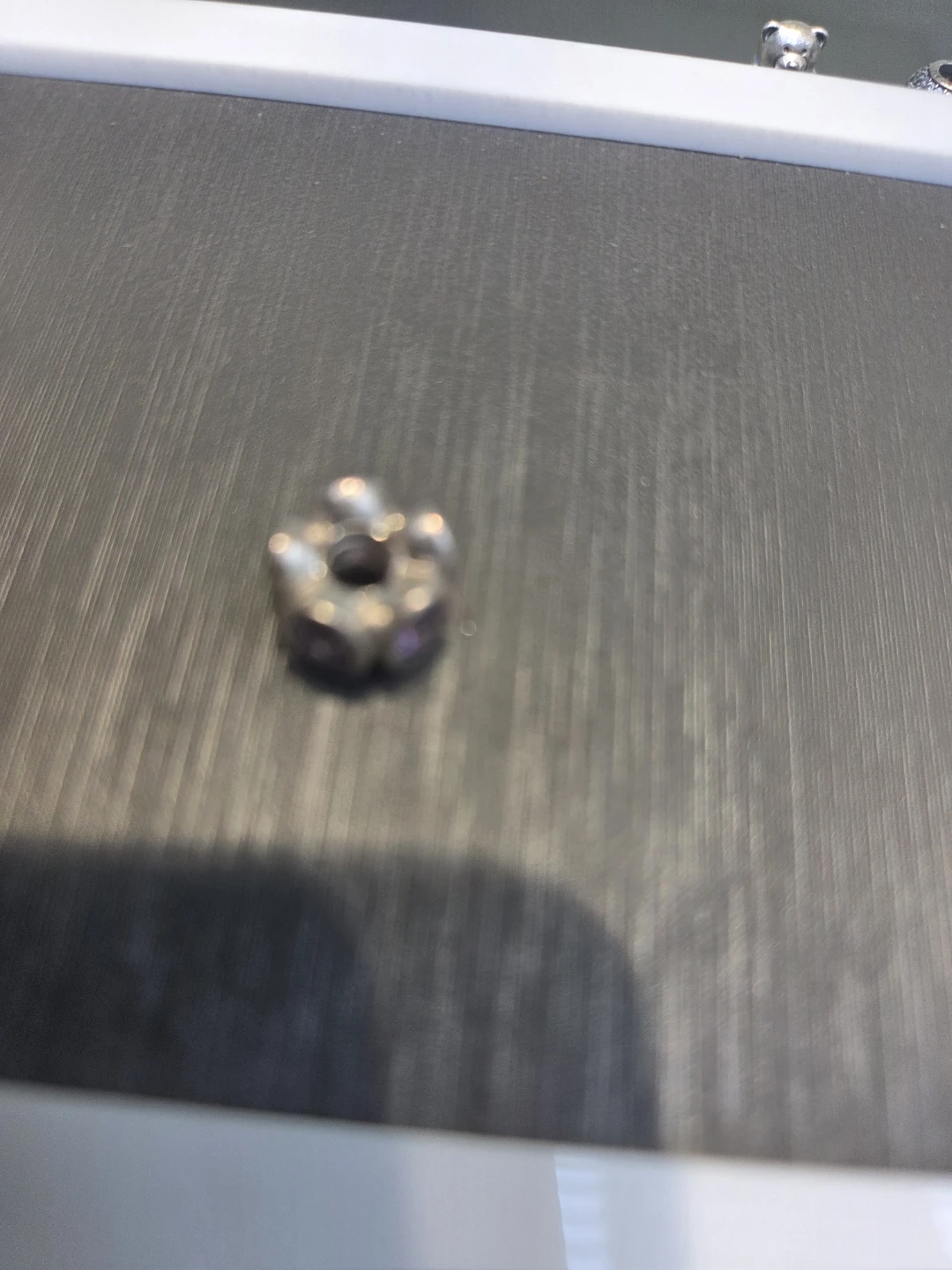 Pandora Sterling Silver Purple Charm - photo 2