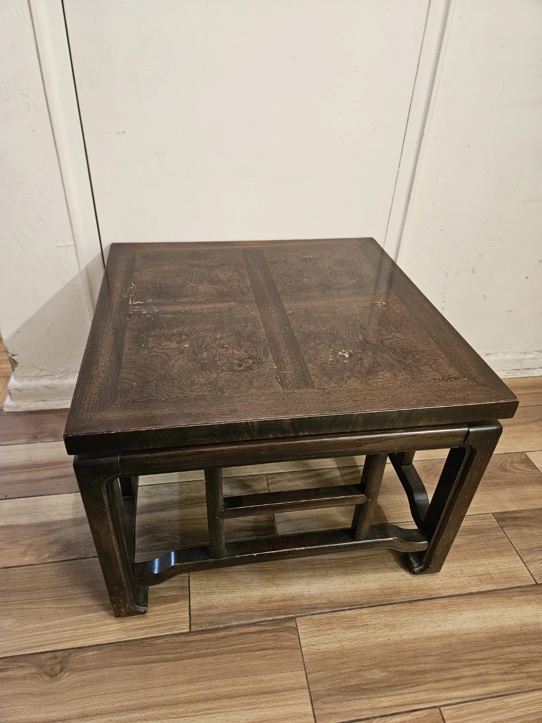 Vintage Wooden Side Table - photo 5