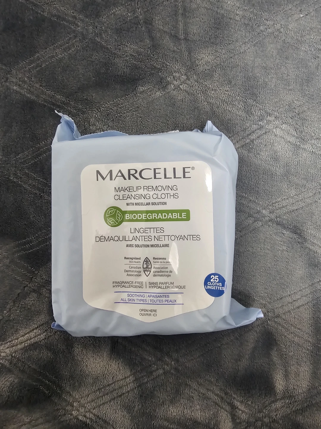 MARCELLE Makeup Removing Cleansing Cloths (Qty: 2) 🌱