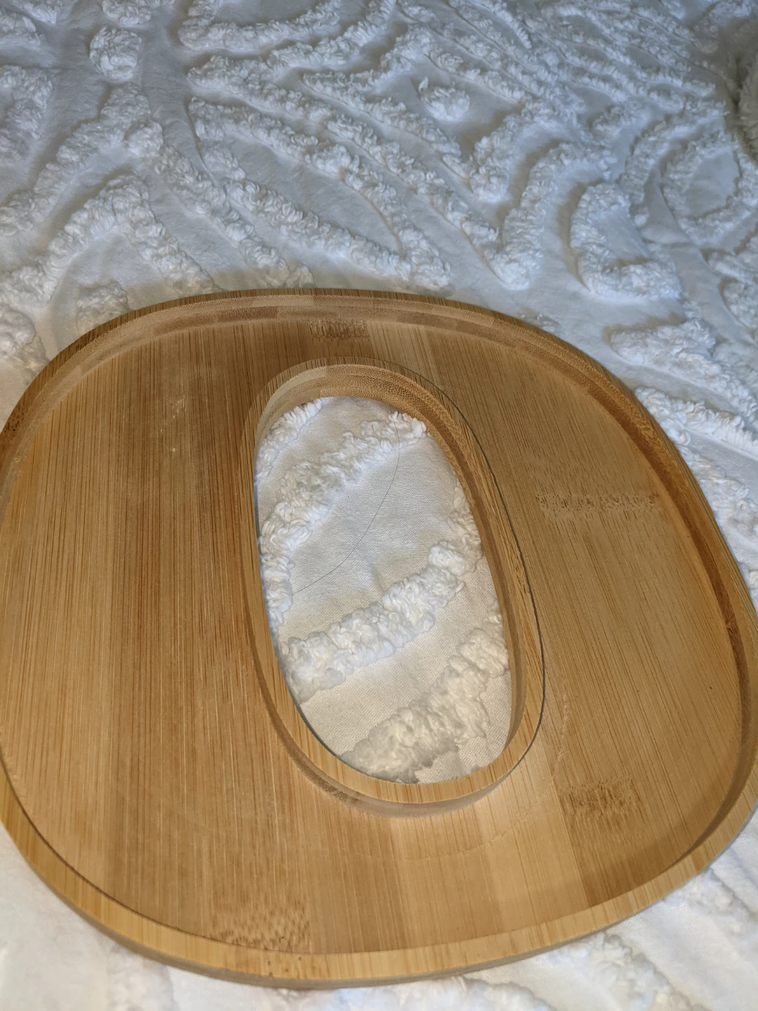 Bamboo "BOO" Letters charcuterie board - photo 3