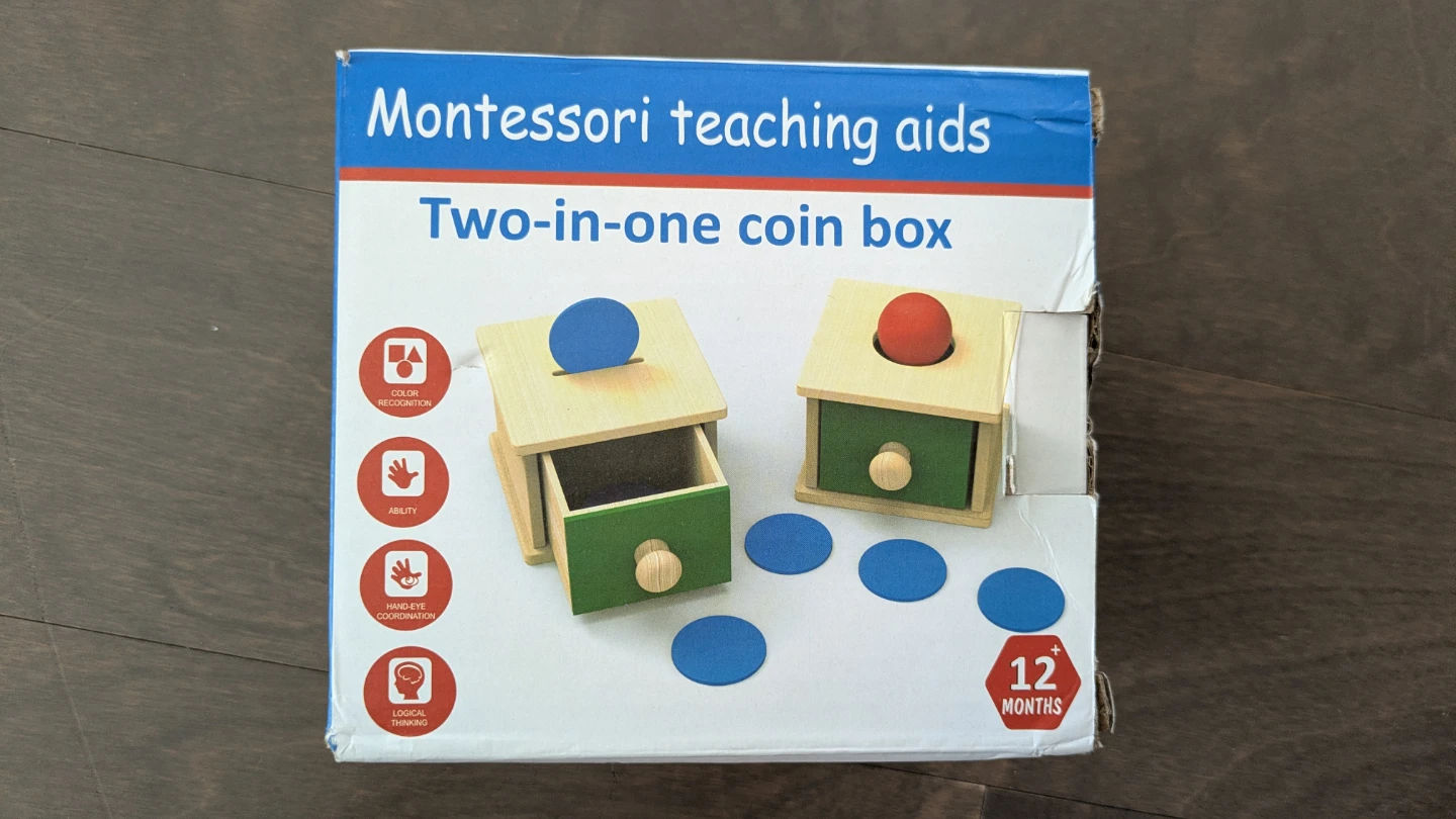 Montessori Two-in-one Coin Box - photo 3