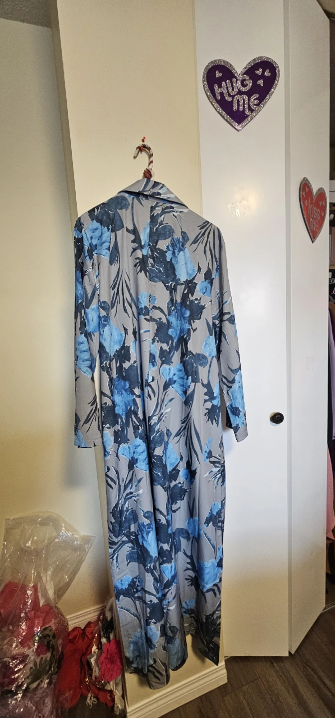 Vivich Floral Print Long Sleeve Cardigan - photo 3