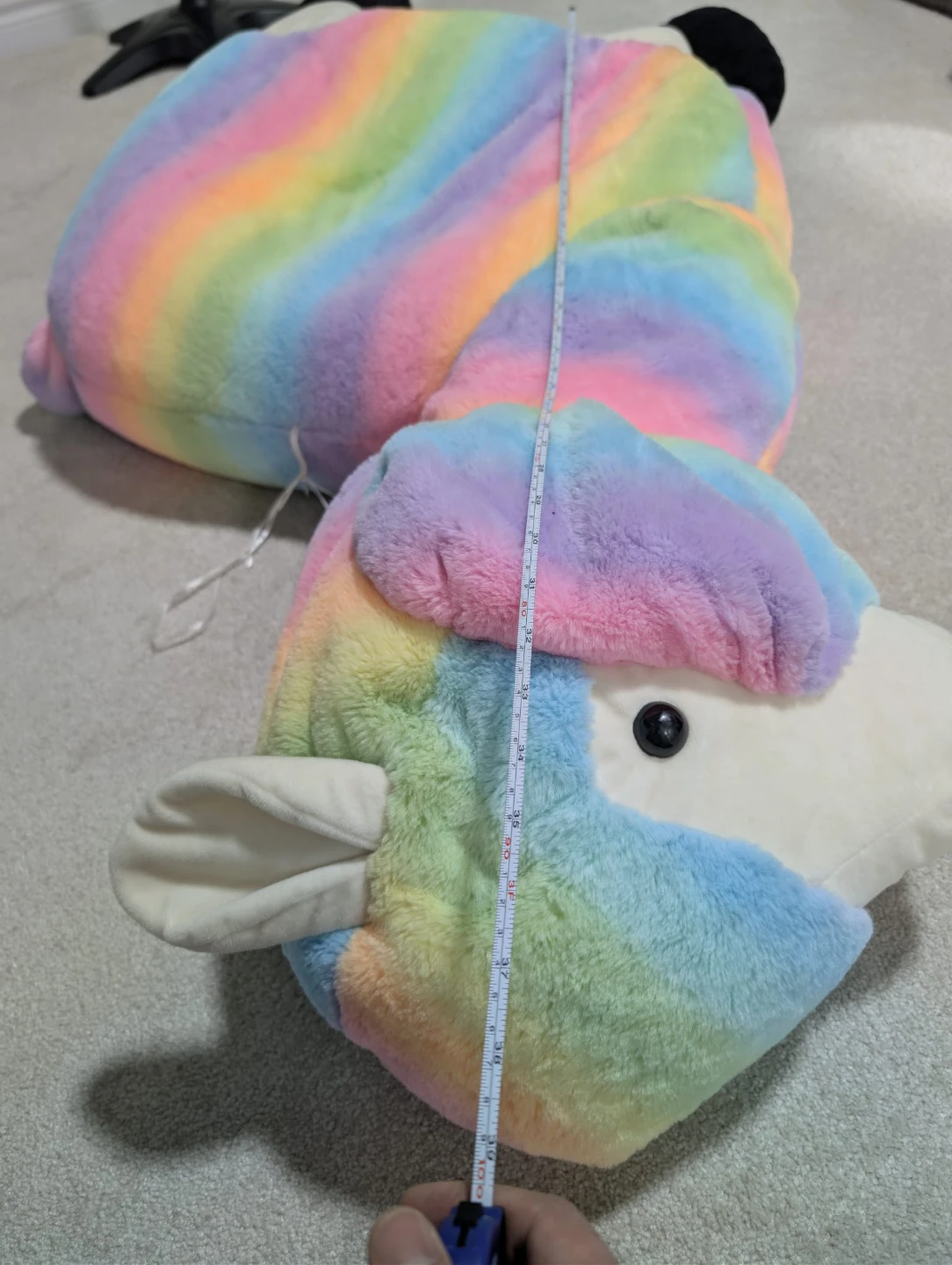 Rainbow Alpaca Plush Toy - photo 3