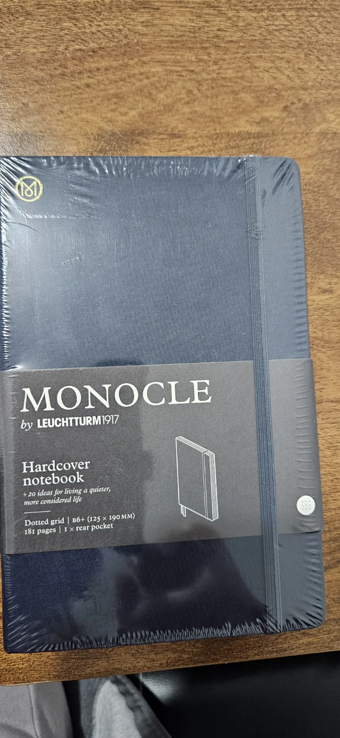 [ NEW ] Monocle by Leuchtturm1917 Navy Blue Hardcover Notebook - photo 2