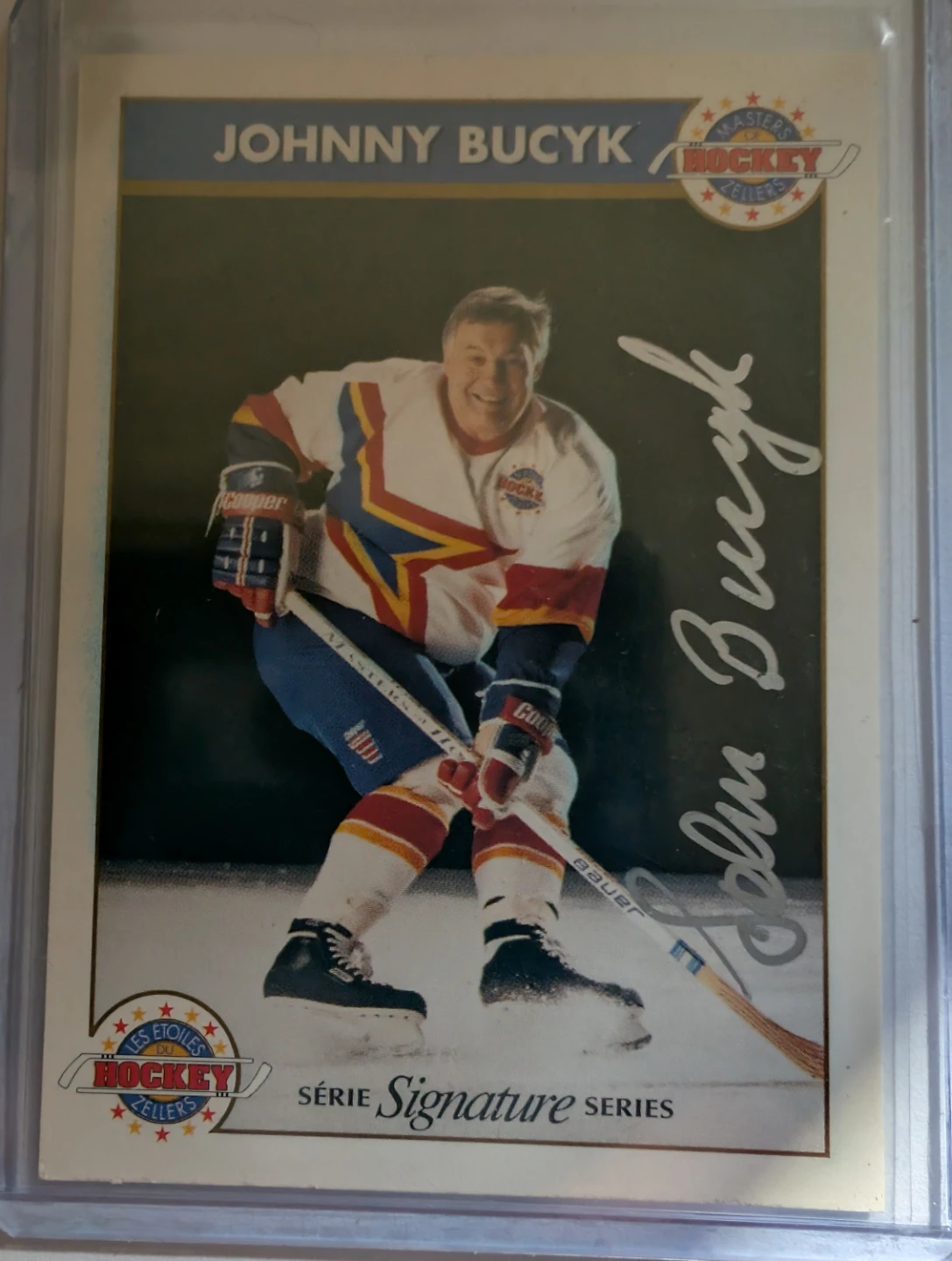 Masters of Hockey Zellers Signature Series Trading Cards - photo 3