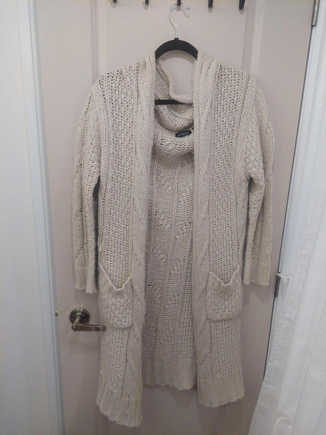 Cozy beige cardigan