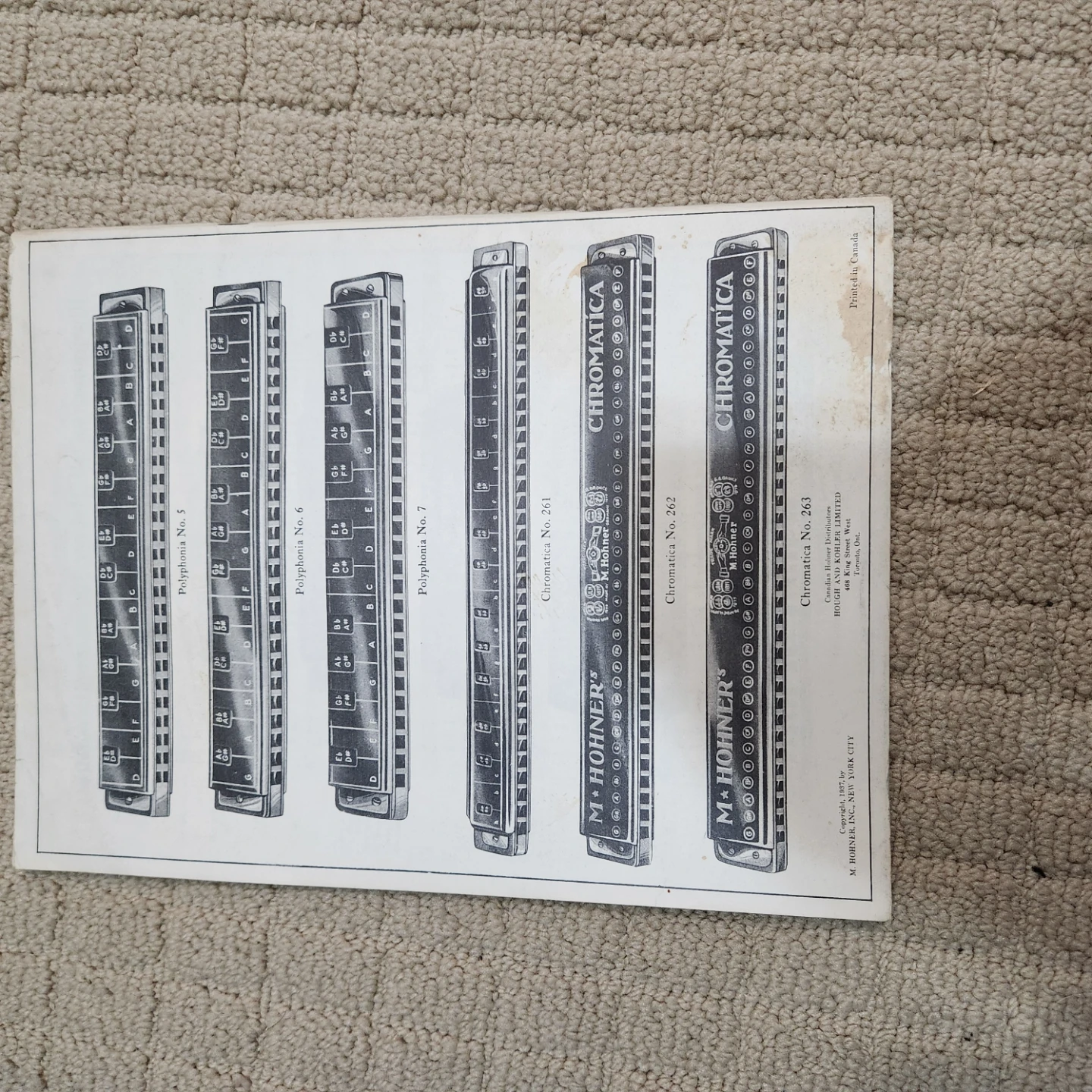 Hohner The Art of Playing Chromatic Harmonicas Book 1937 - photo 2