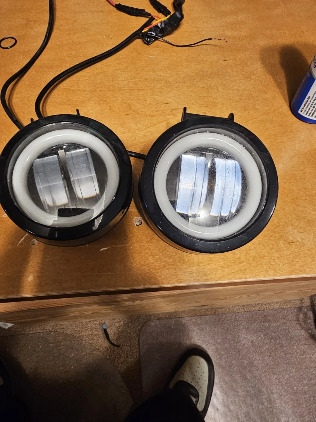 LED Headlights with Angel Eyes Set - photo 5