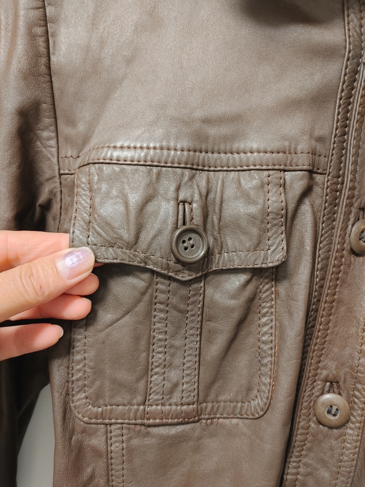 Women's  Genuine Leather Jacket size Small - photo 3