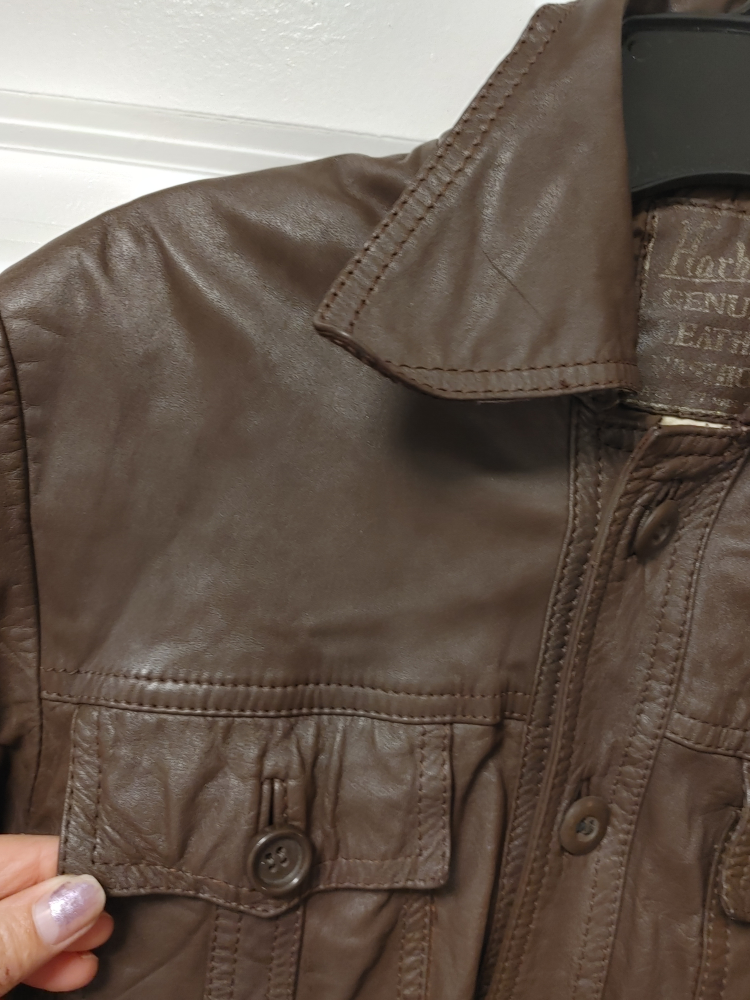 Women's  Genuine Leather Jacket size Small - photo 4