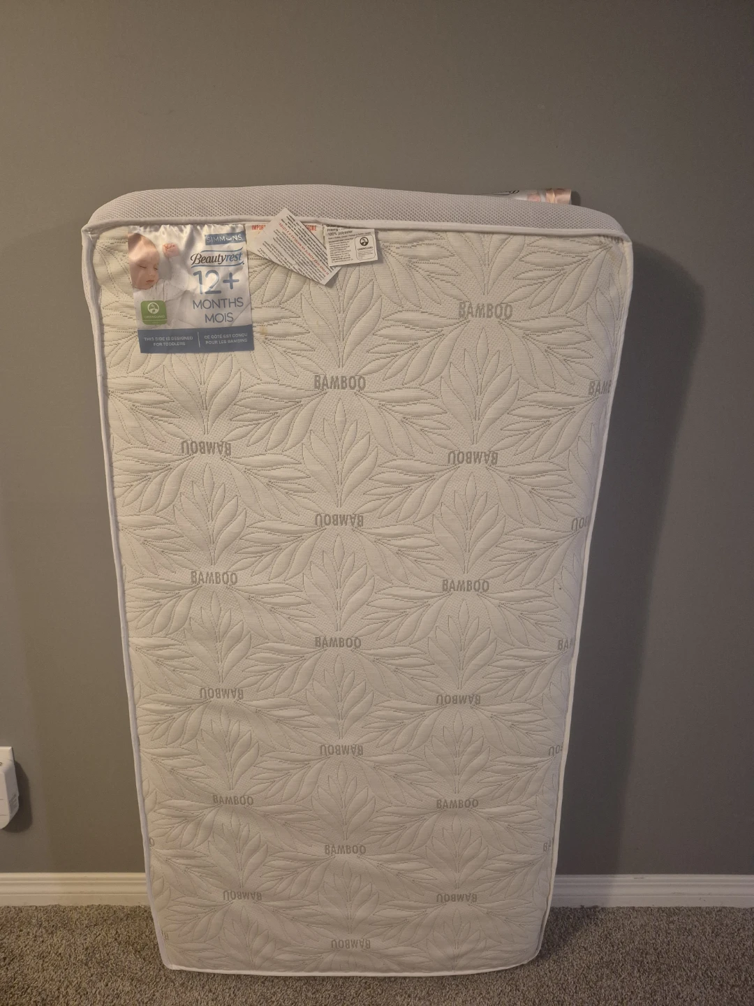Beautyrest Crib Mattress - 2 in 1