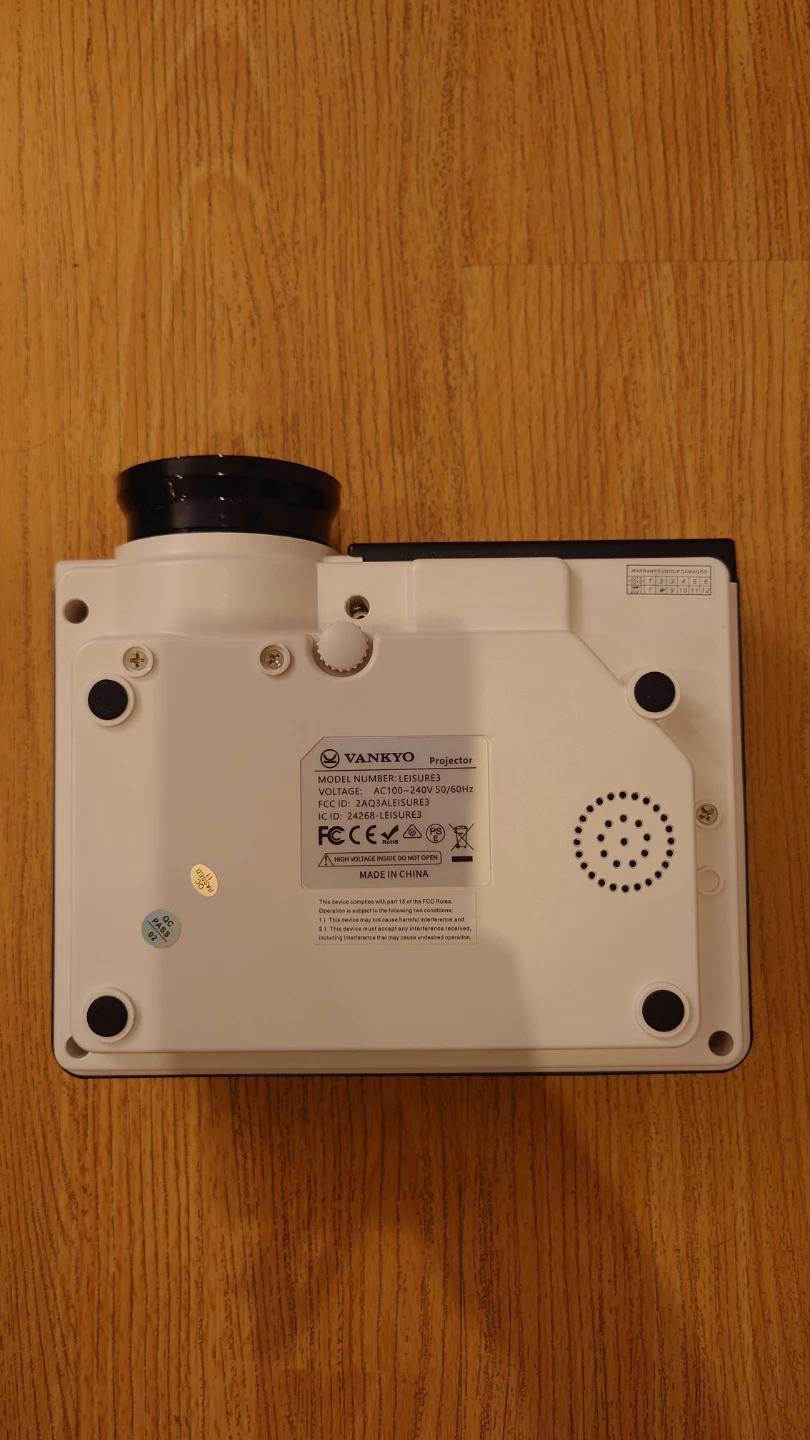 VANKYO Leisure 3W Projector with Carrying Case and Remote - photo 3