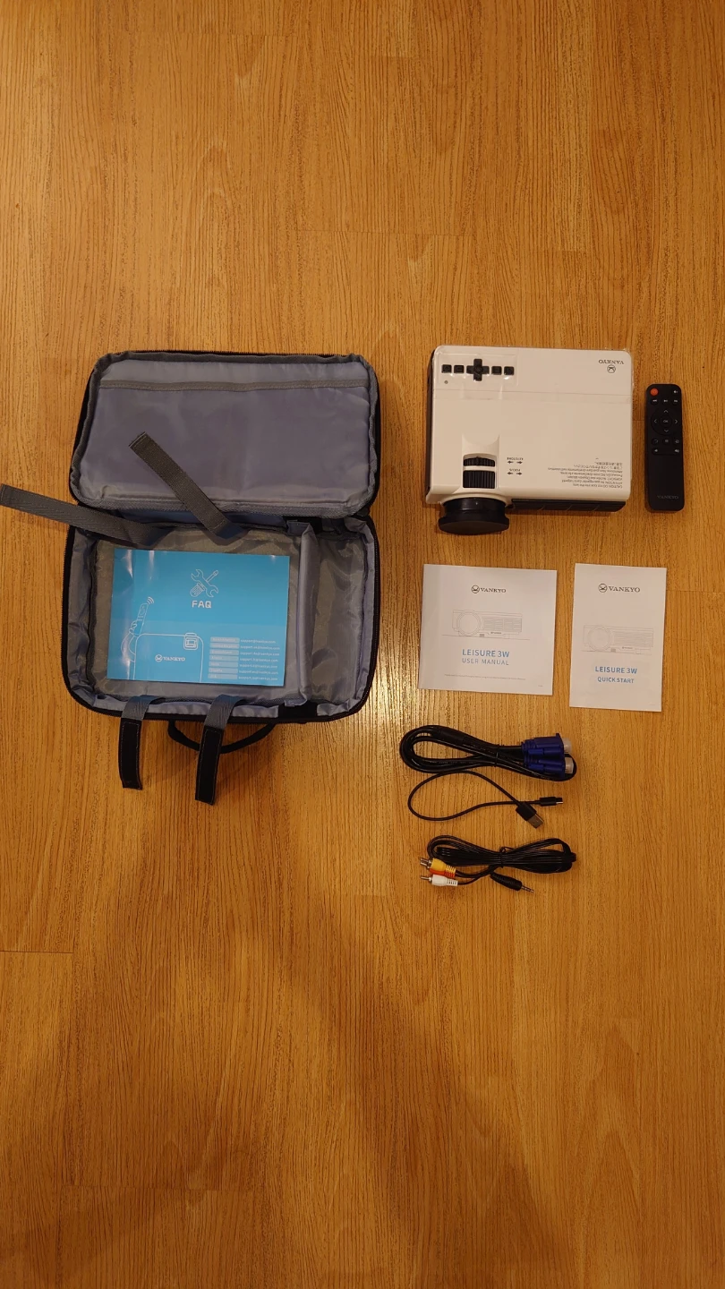 VANKYO Leisure 3W Projector with Carrying Case and Remote - photo 5