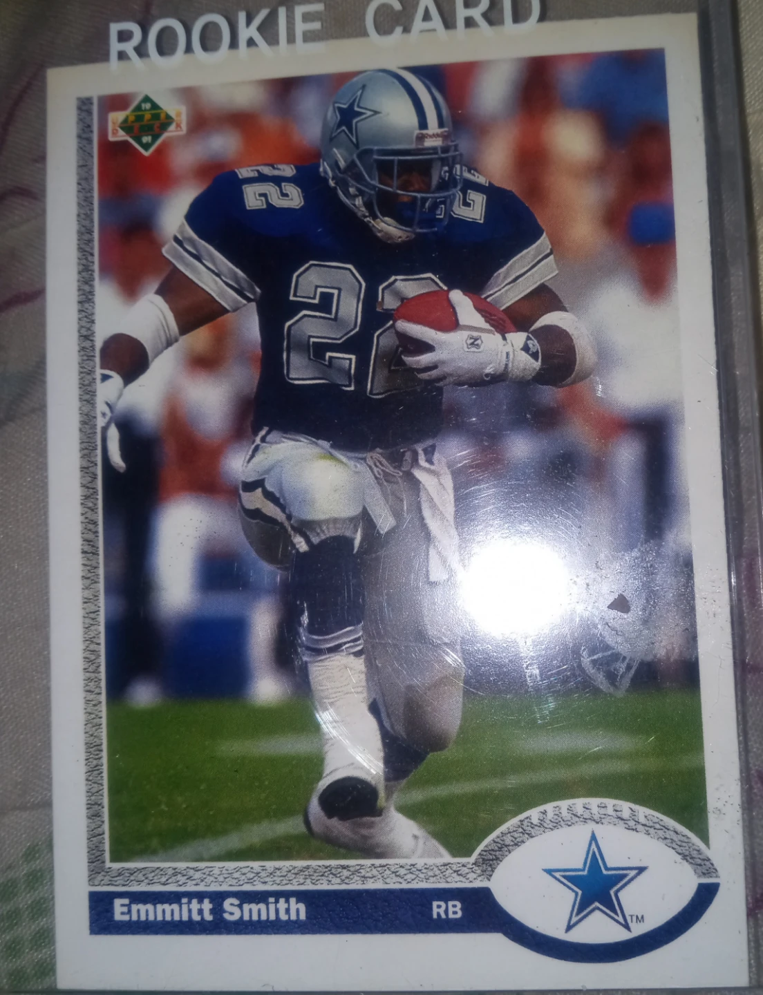 Emmitt Smith & Troy Aikman Rookie Cards - photo 3