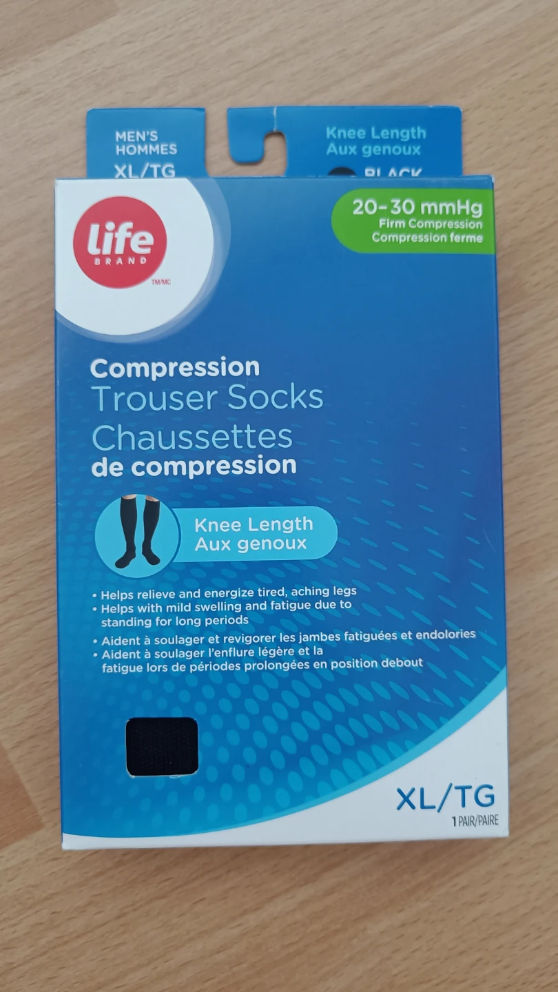 Life Brand Compression Trouser Socks XL/TG