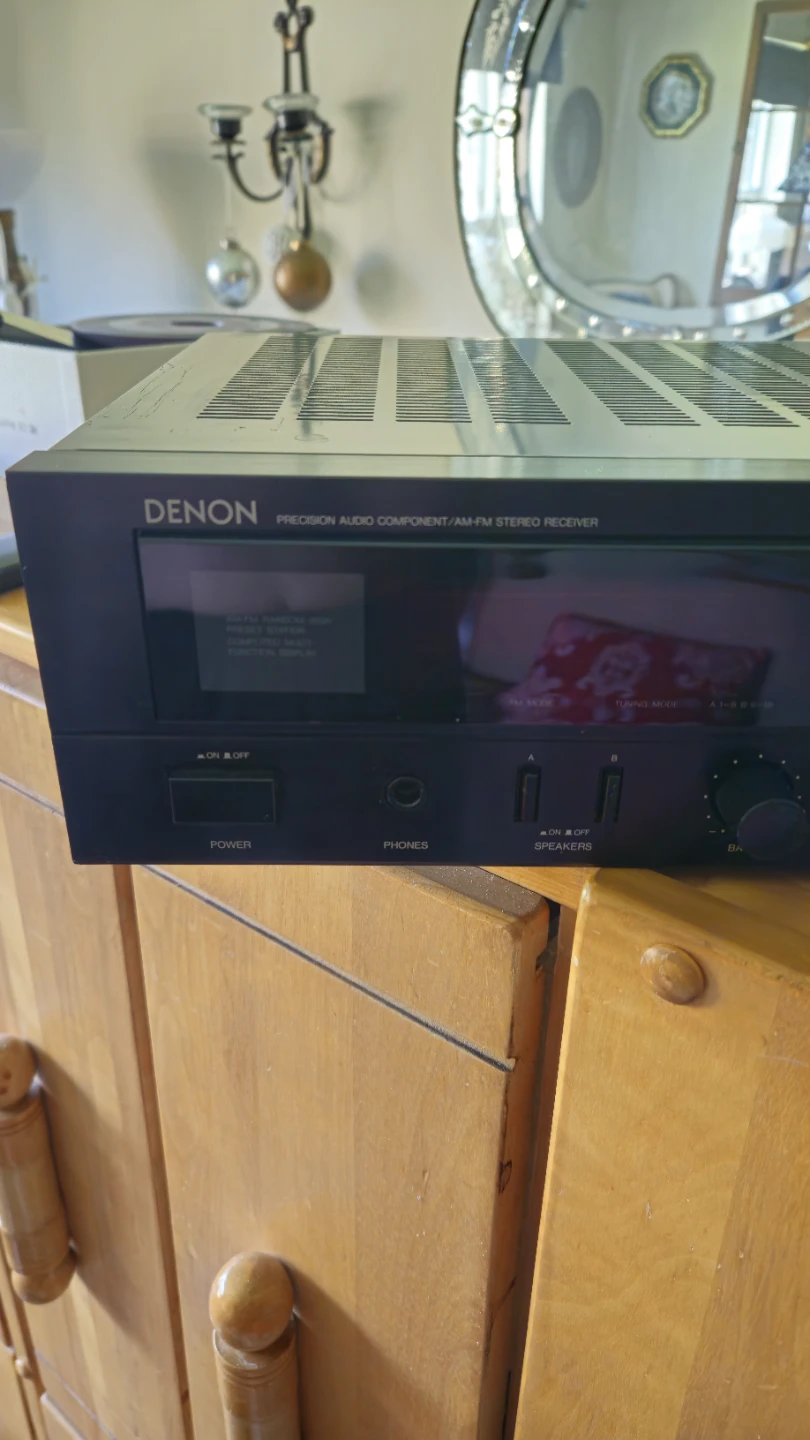 DENON Precision Audio Component AM/FM Stereo Receiver DRA-29 - photo 5