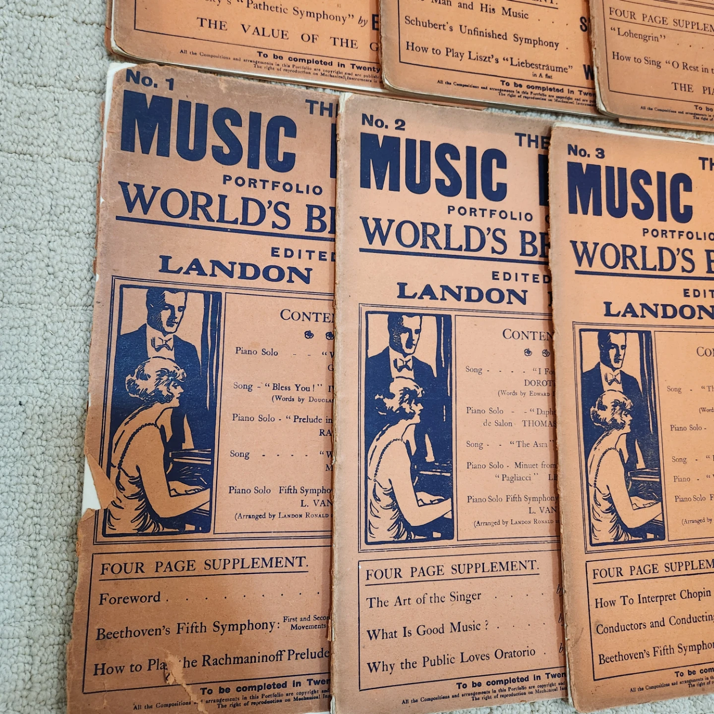 1900s The Music Lovers portfolio of worlds best music - photo 2