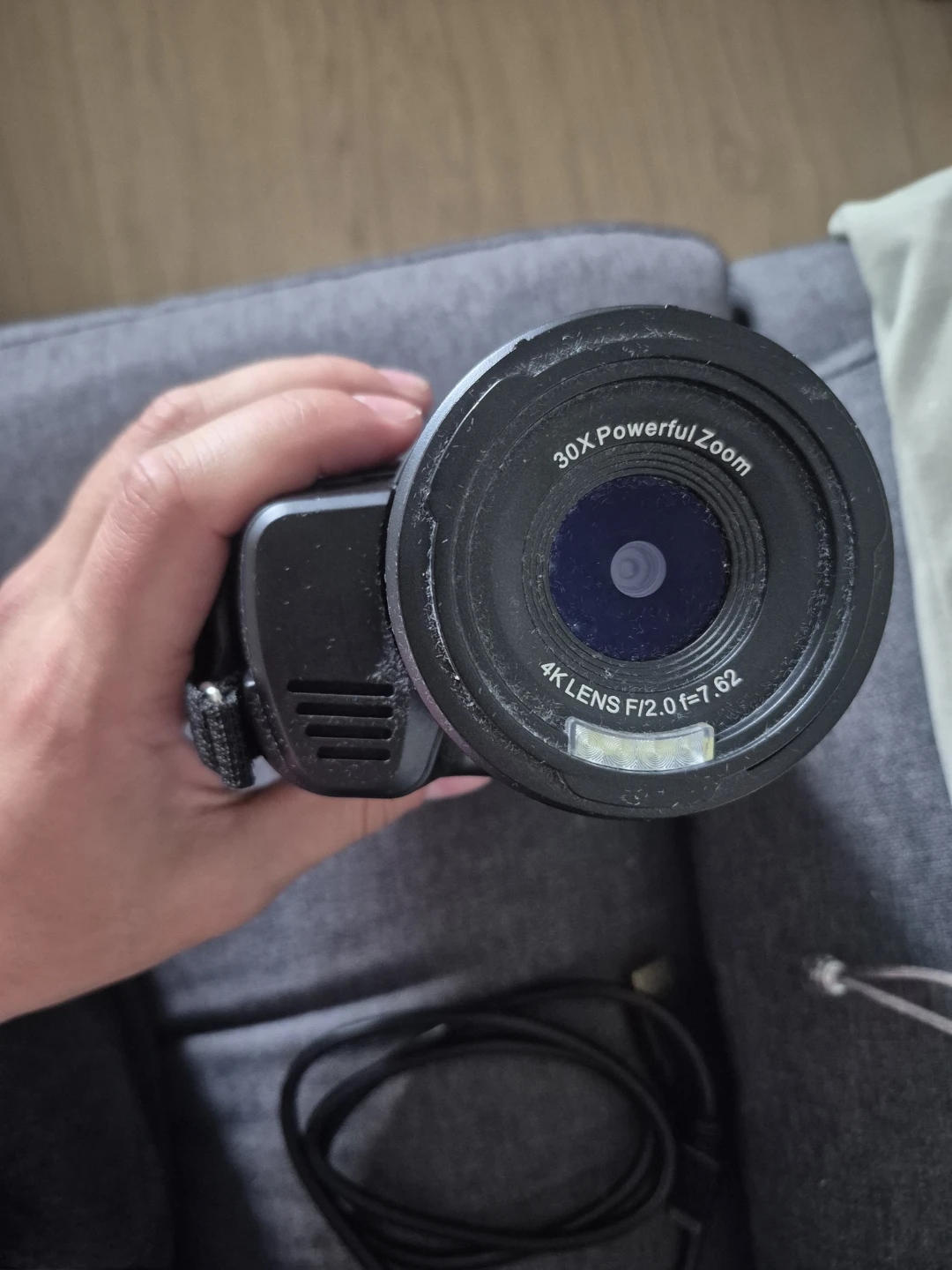 4K Ultra HD Black Camera Camcorder - photo 3
