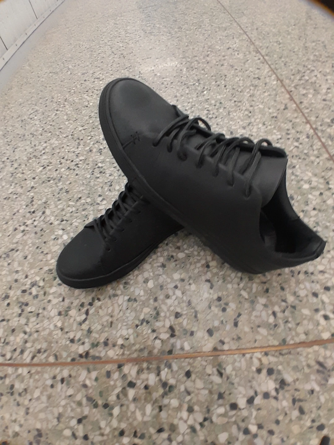 Thursday Boots "Scout" Black Leather Sneakers Size 11 - photo 5