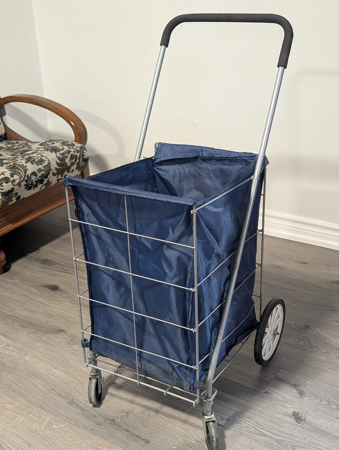 Blue Shopping Cart Trolley - photo 2