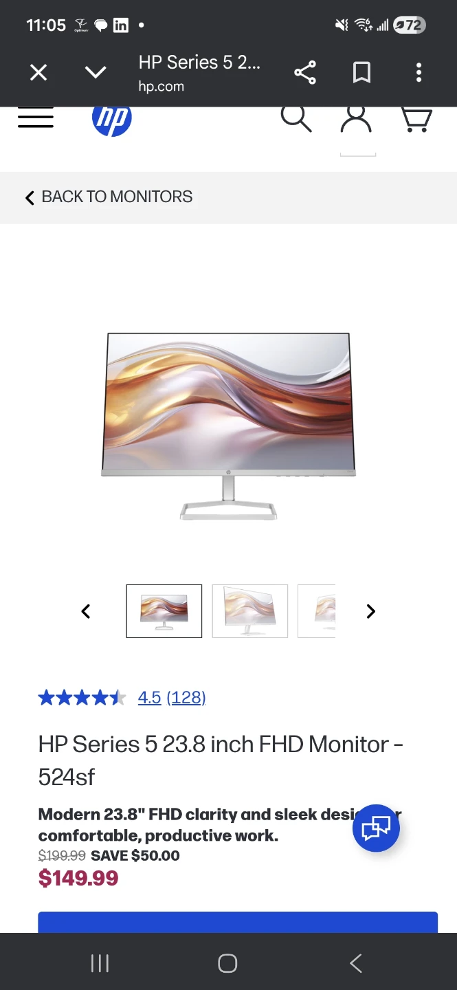 HP 24fw 23.8-inch FHD Monitor - photo 4