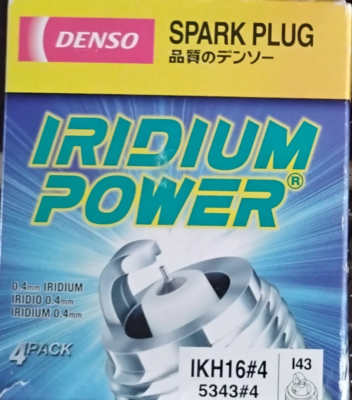 Denso Iridium Power Spark Plug 4-Pack