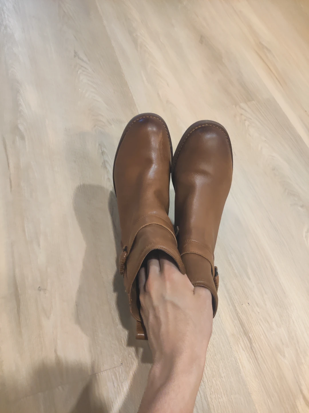 Clarks Brown Ankle Boots