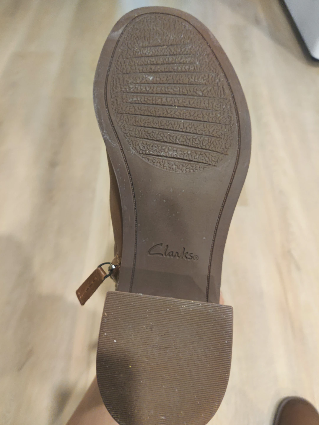 Clarks Brown Ankle Boots - photo 2