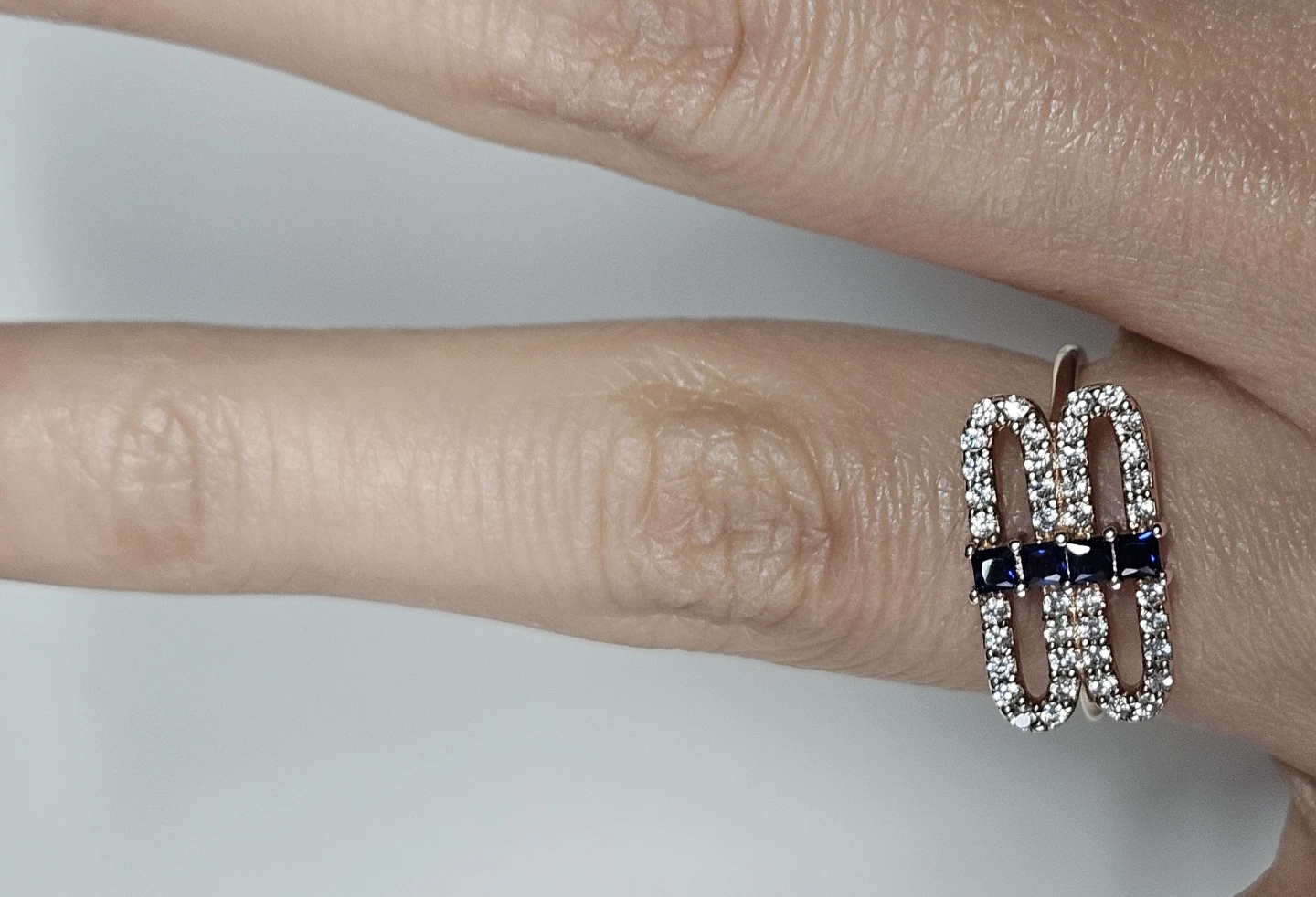 Elegant Sapphire Blue Jewelry Set - photo 5