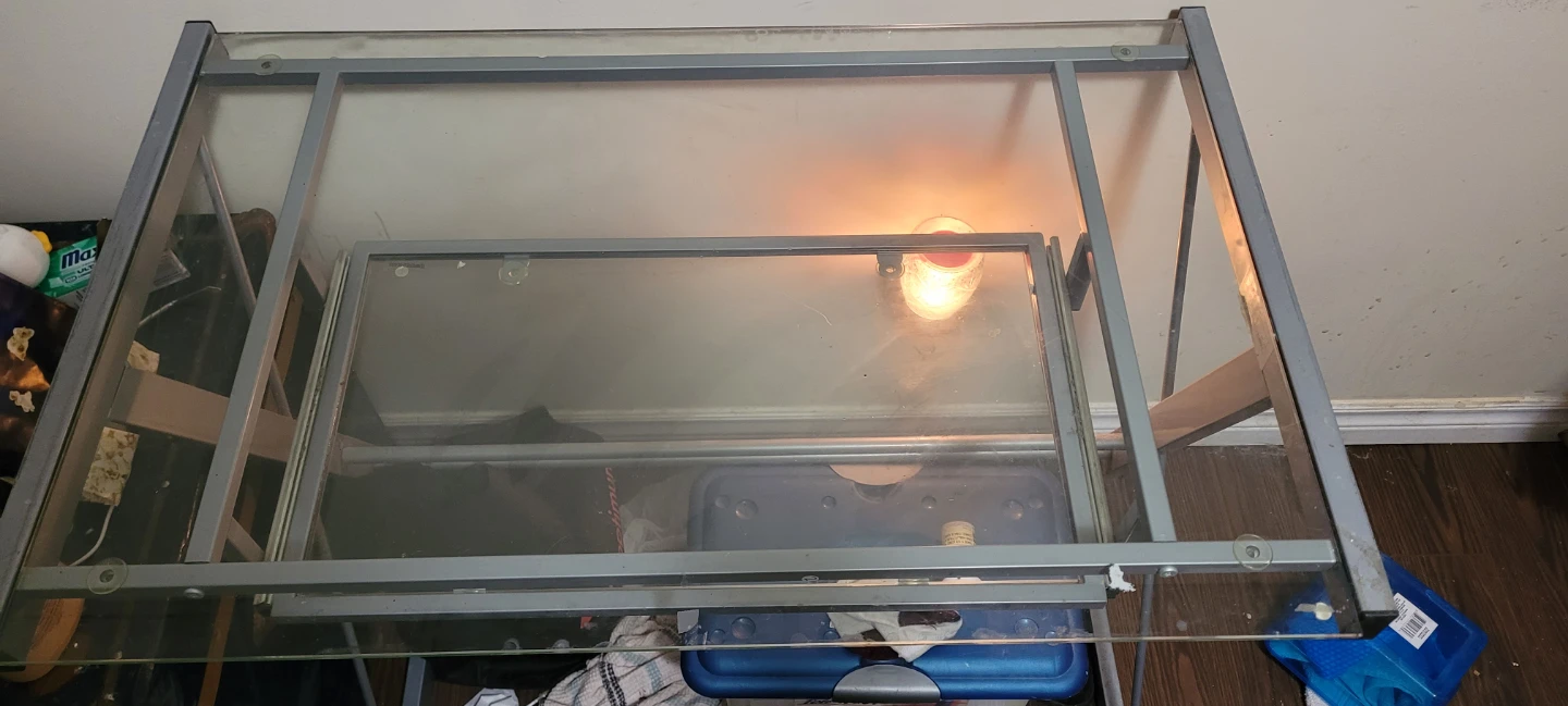 Glass Drafting Table