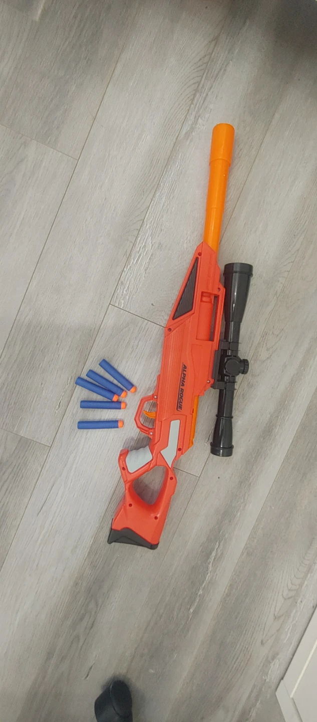 Alpha Rogue Toy Rifle with Scope and Darts - photo 2
