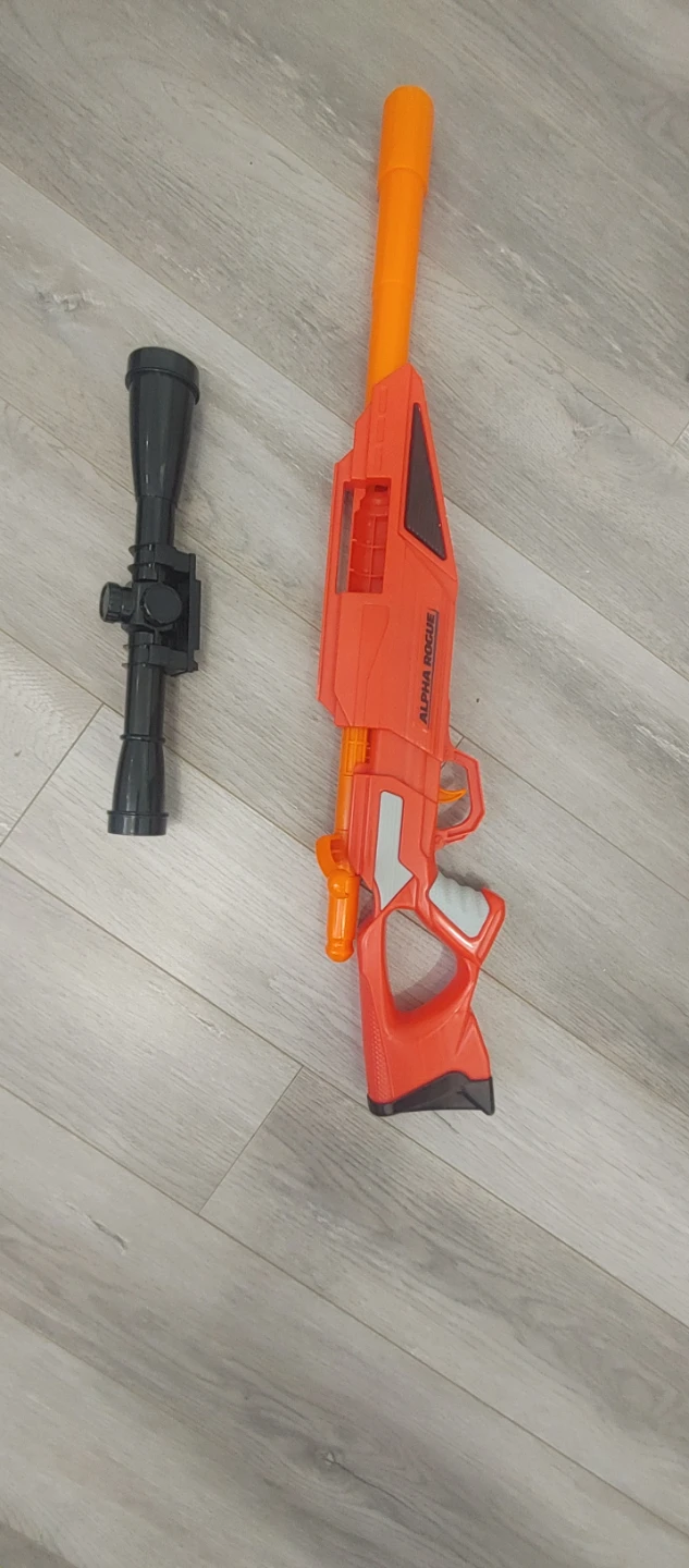 Alpha Rogue Toy Rifle with Scope and Darts - photo 4