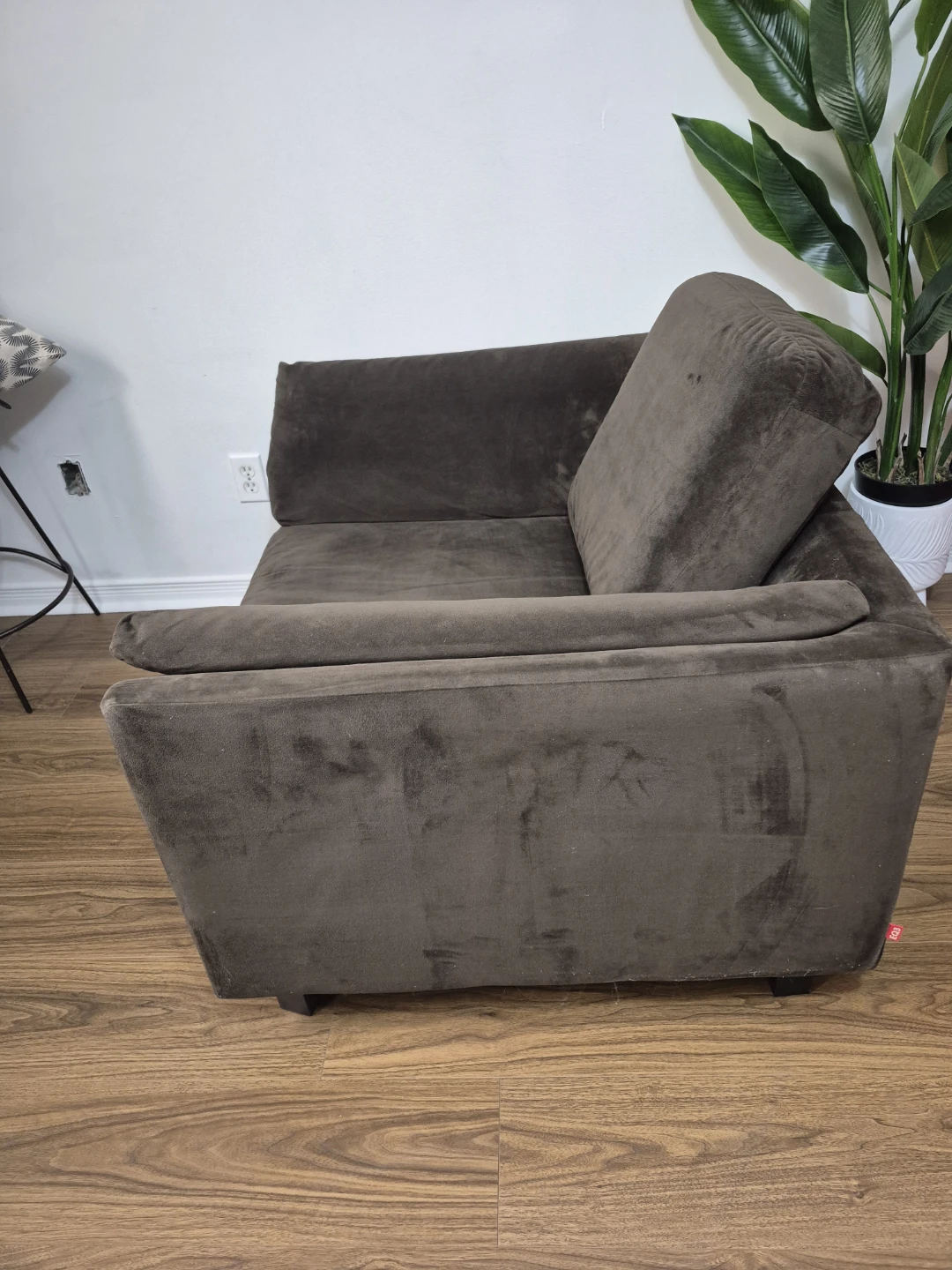 EQ3 Armchair – Brown - photo 3