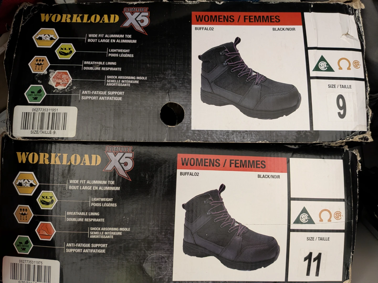 Workload X5 Womens Composite Toe Work Boots