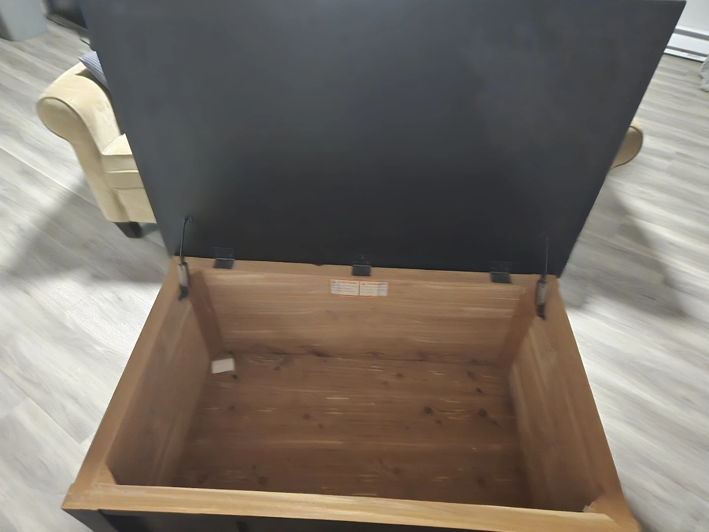 Storage Coffee Table - Dark Brown - photo 2