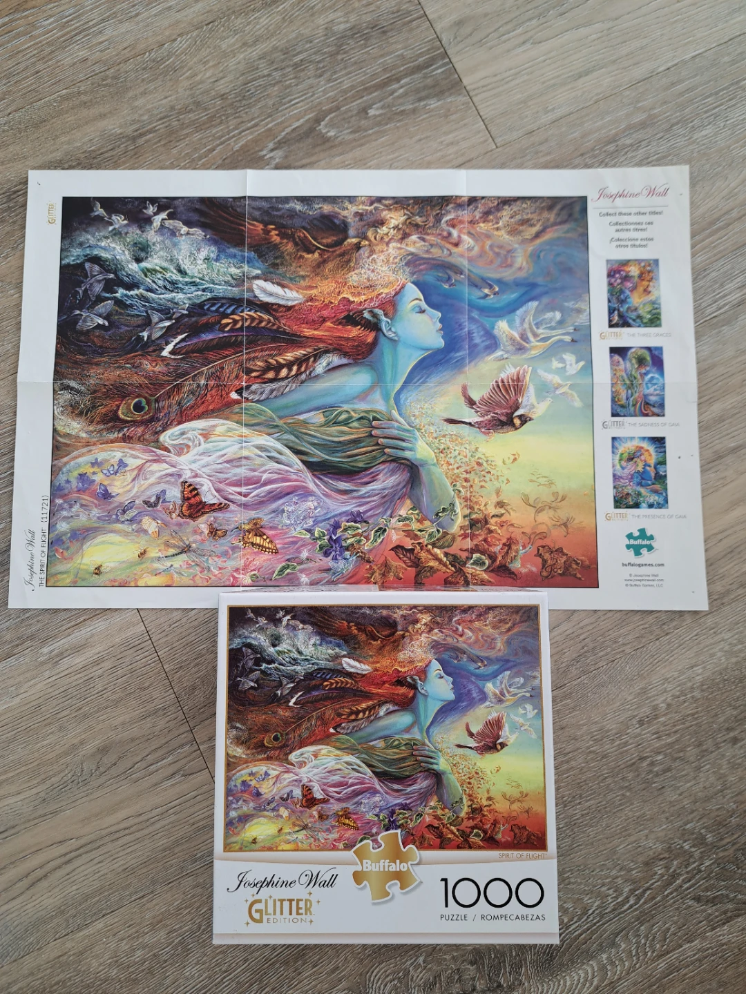 Buffalo Josephine Wall 1000 Piece Glitter Edition Puzzle - photo 5